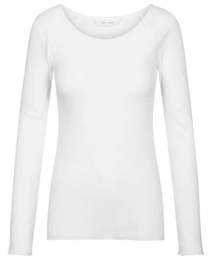 Gai + Lisva | Celia katoene top - white