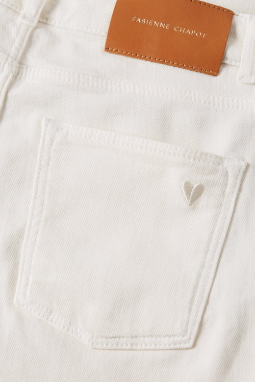 Fabienne Chapot | Eva wide leg trousers creme white uni