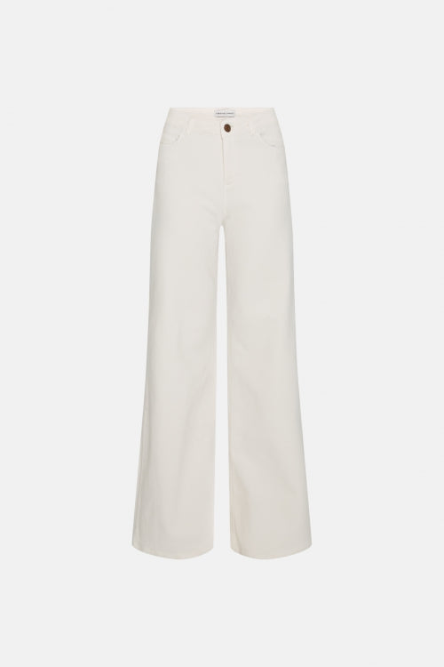 Fabienne Chapot | Eva wide leg trousers creme white uni