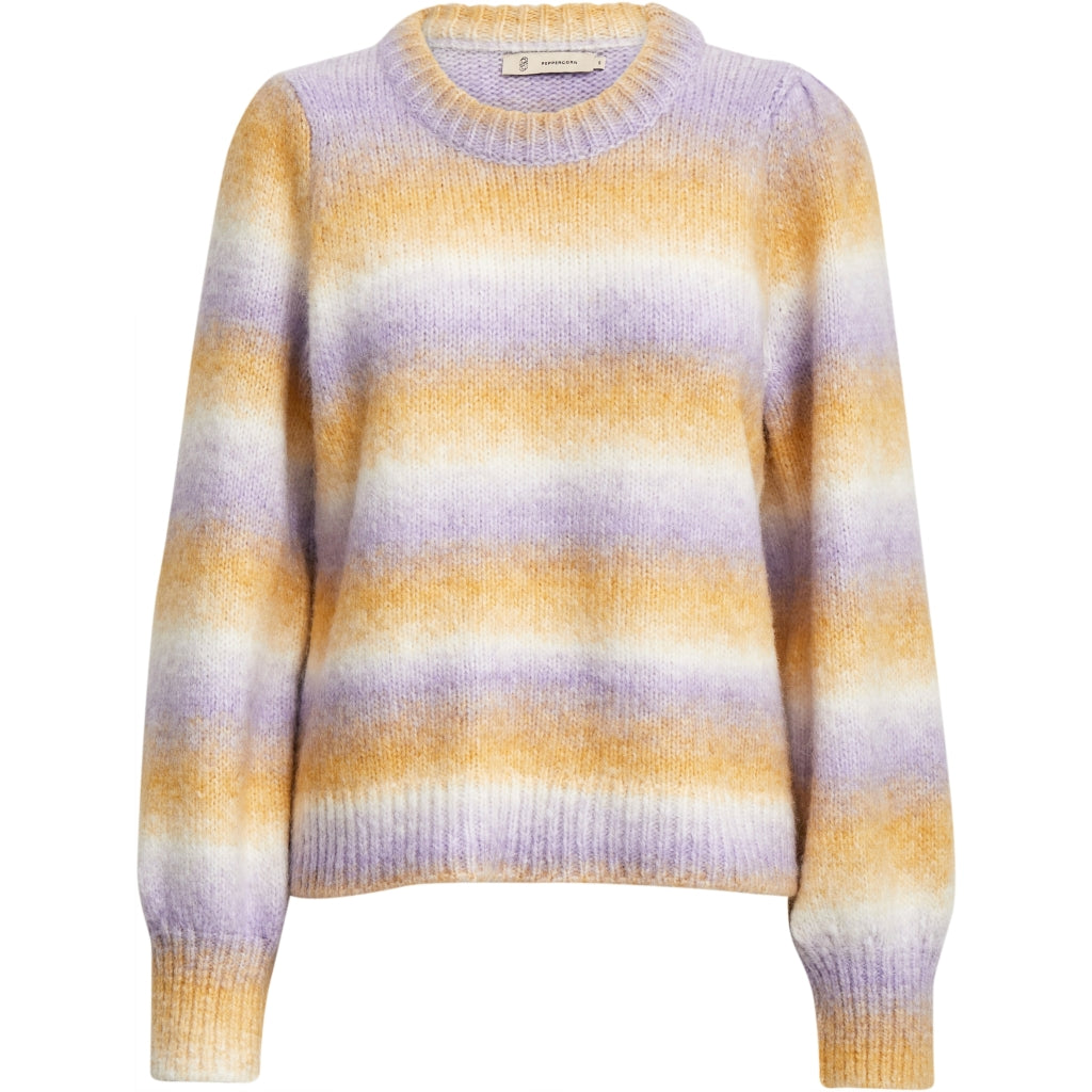 Peppercorn | Gene scarf 1 - Bouganinvillea lilac striped