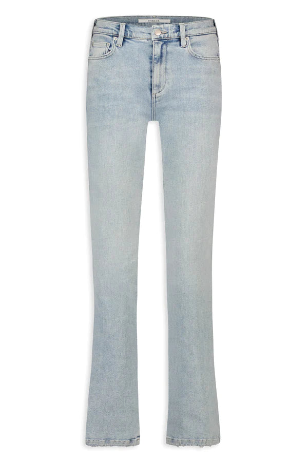 Homage | Audrey Flared Jeans - Light Blue - H-CS23M23