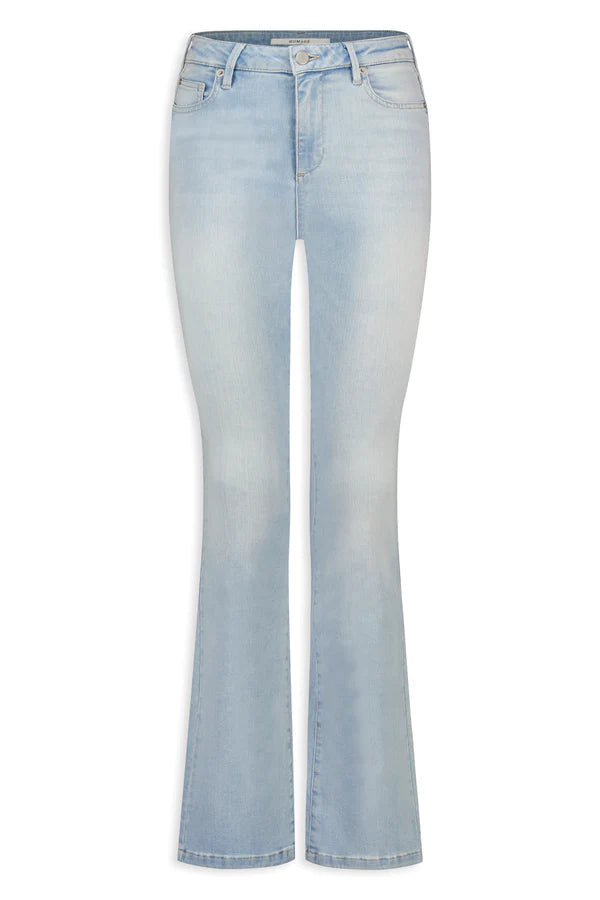Homage | Jane Flared Jeans - Light Bright Blue - H-CS23M30