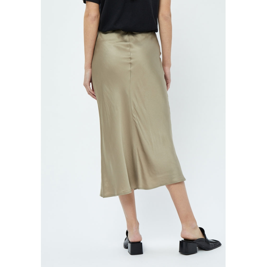 Minus | Kamia midi skirt - wood smoke
