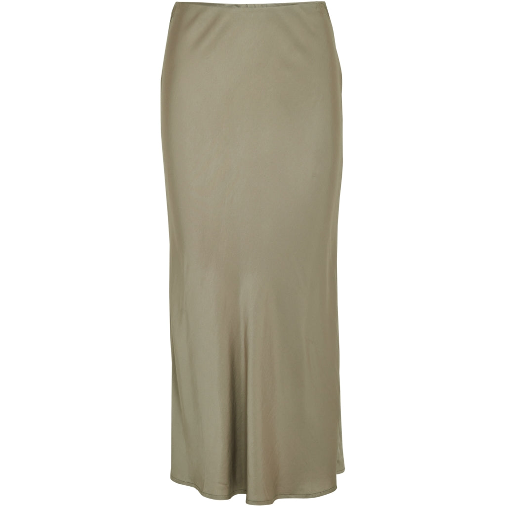 Minus | Kamia midi skirt - wood smoke