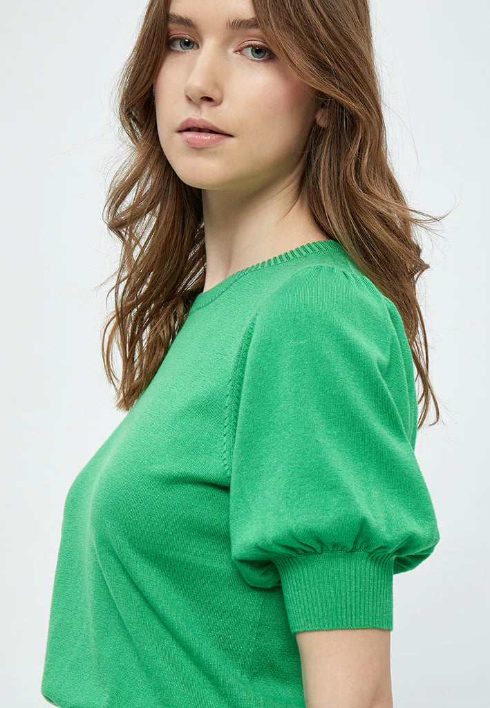 Minus | Liva Half Sleeve Pullover - Island Green