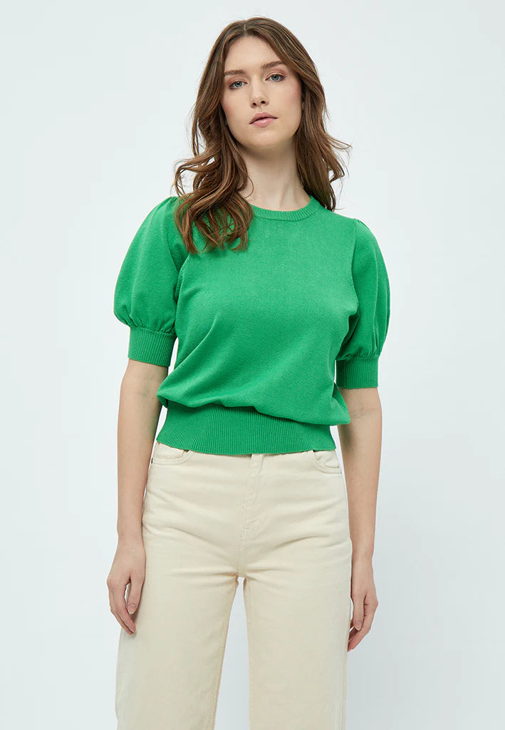 Minus | Liva Half Sleeve Pullover - Island Green