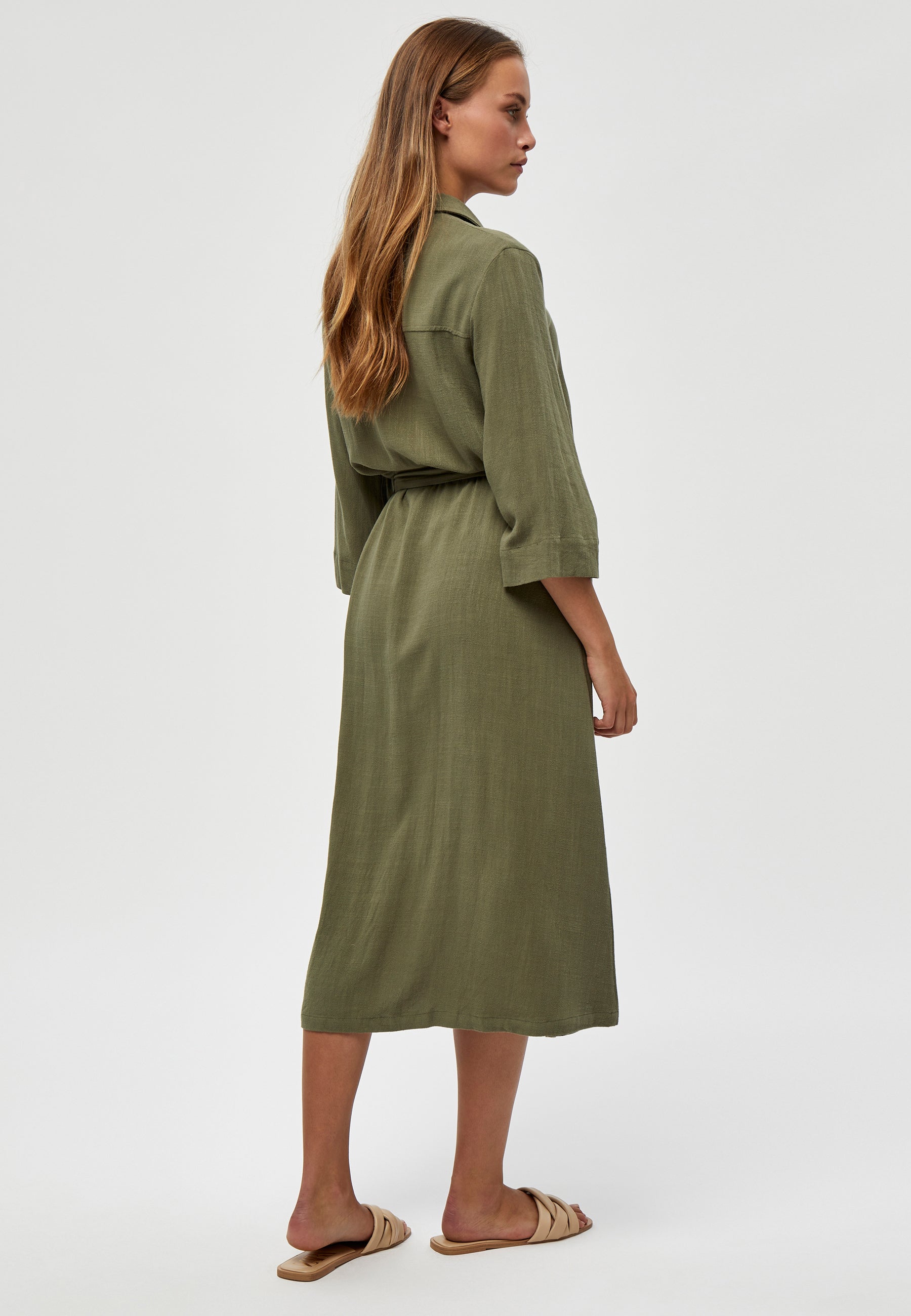 Peppercorn | Djanet Dress Juniper Green