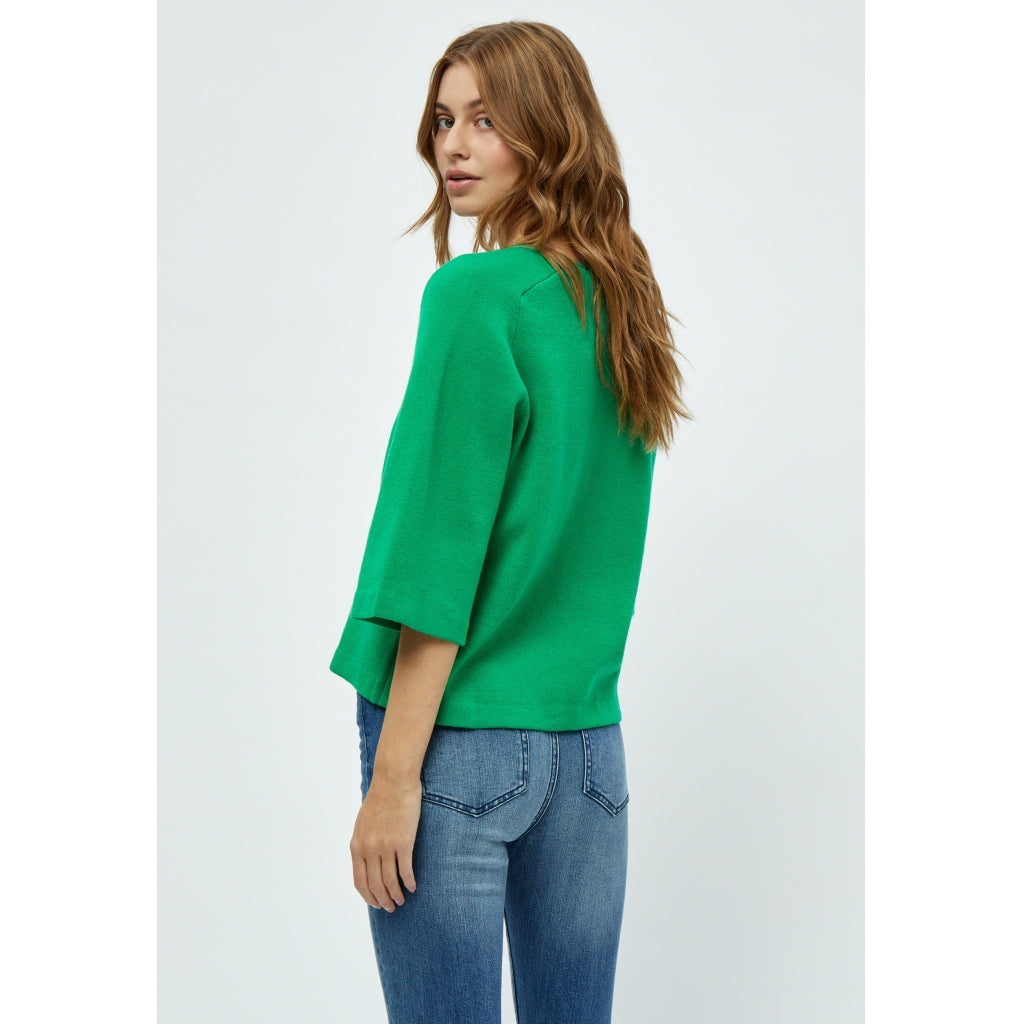 Peppercorn | Rosalia 3-4 sleeve pullover 3 - bright green