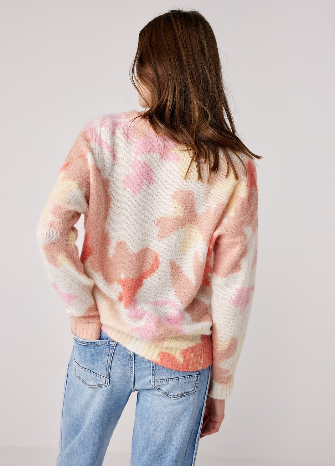 Summum | Wolmix Trui met Camouflageprint