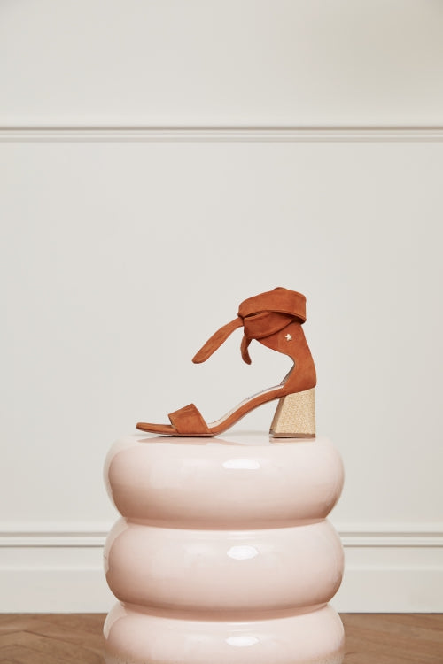 Fabienne Chapot | Selene sandals raffia camel uni