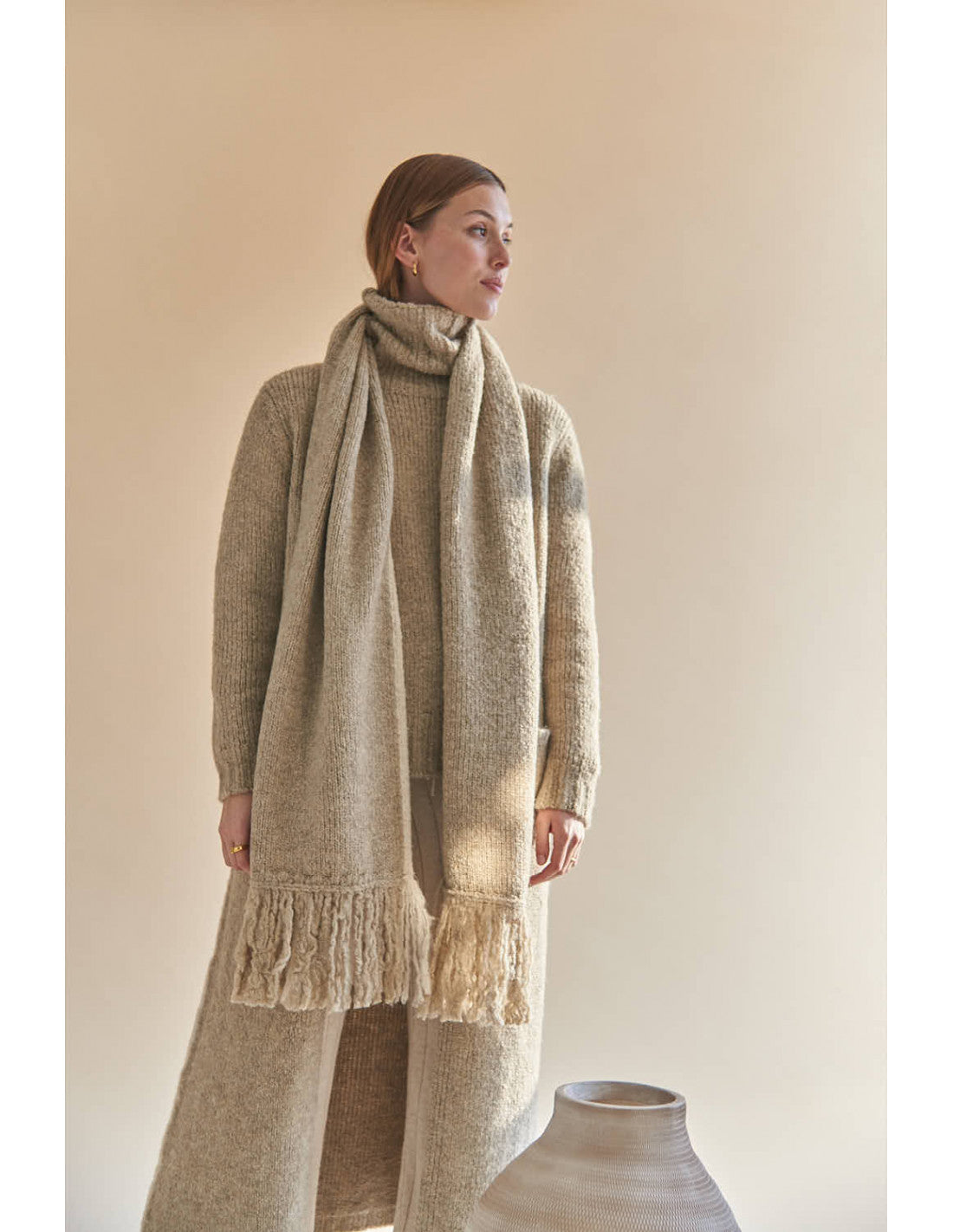 Mus & Bombon | Sycamore cardigan beige