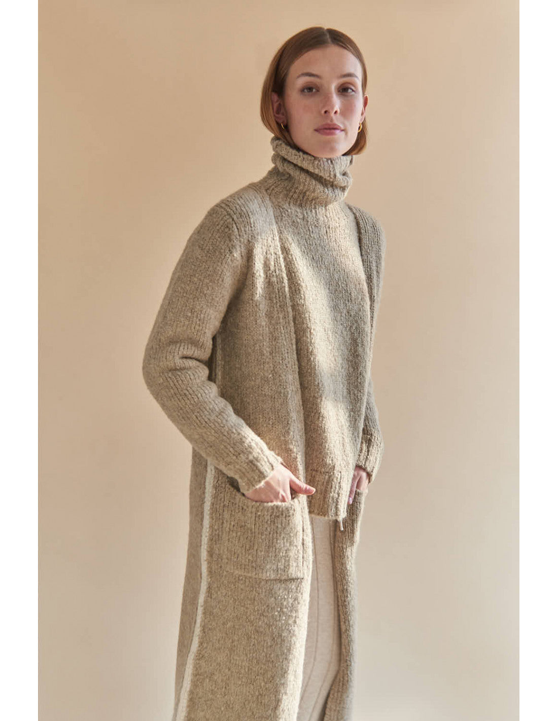 Mus & Bombon | Sycamore cardigan beige