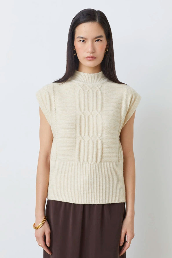Suncoo Paris | Prusse Effen Mouwloze Trui