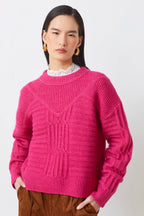 Suncoo Paris | - Pull Parcia - fuchsia