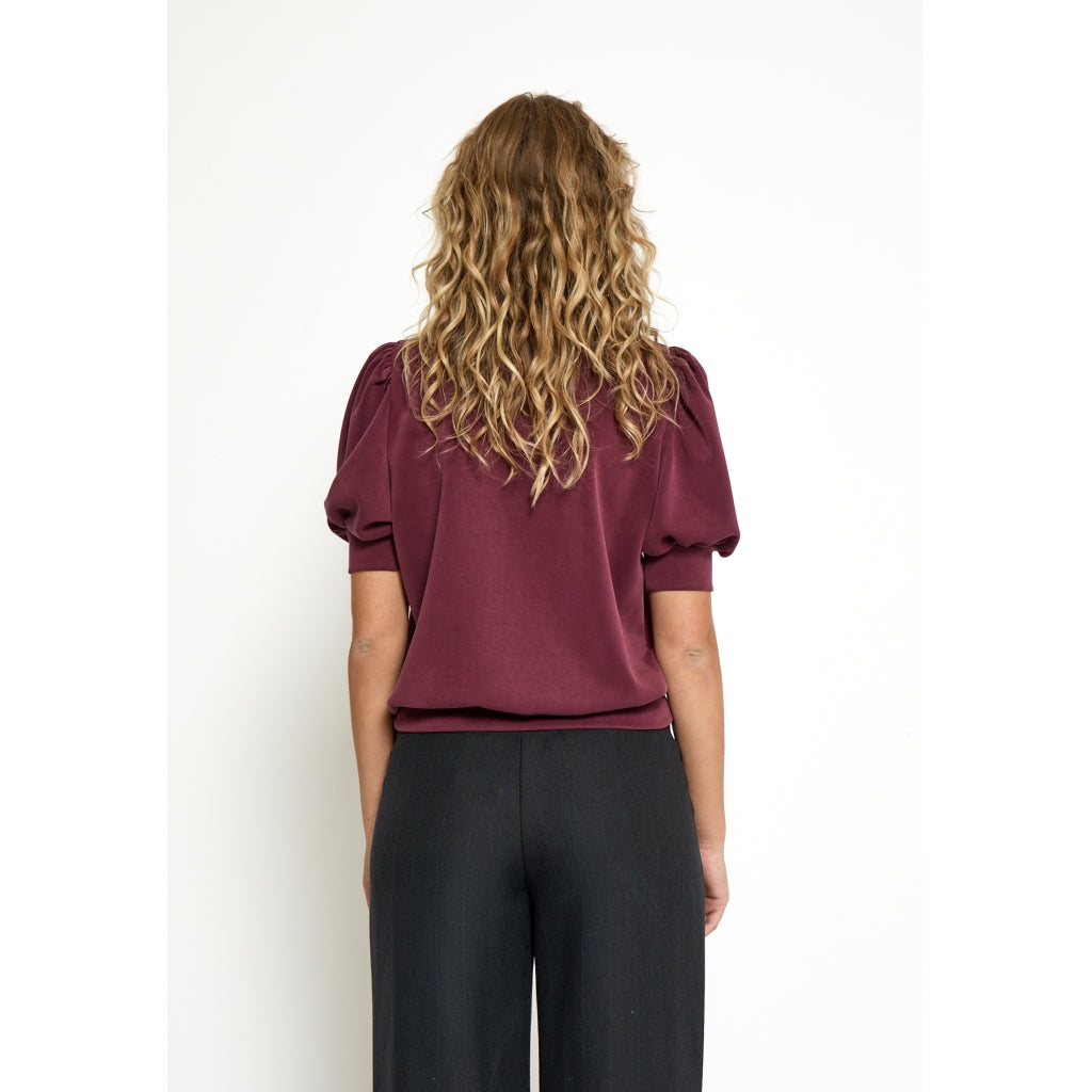 Minus | Livana T-shirt Bordeaux