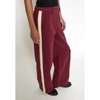 Minus | Zeline Mid Waist Pants Bordeaux