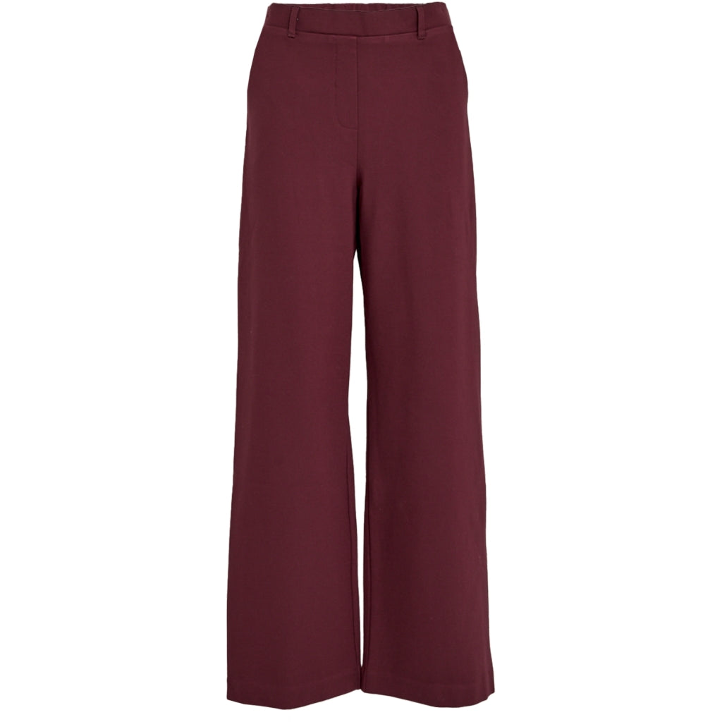 Minus | Zeline Mid Waist Pants Bordeaux