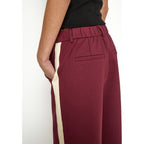 Minus | Zeline Mid Waist Pants Bordeaux