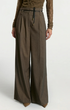 Aaiko | Hailey Tweed Vis 518 Shiitake