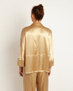 Greek Archaic Kori | shirt l/s buttons - gold - 150072