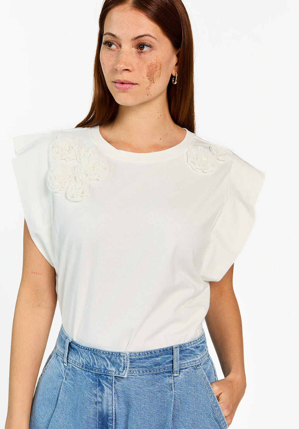 Aaiko | Cora Top White