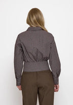 Minus | Robina Shirt Andorra Red Checked