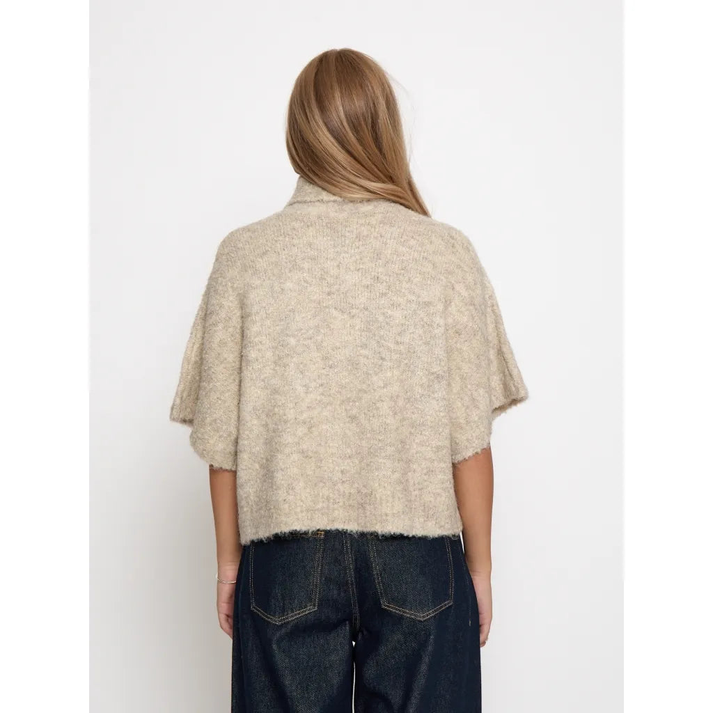 Minus | Margrethe GRS Knit Vest Sand Grey Melange