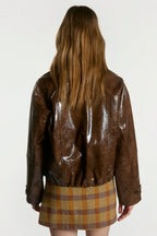 Aaiko | Carice Jacket Dark Mocha