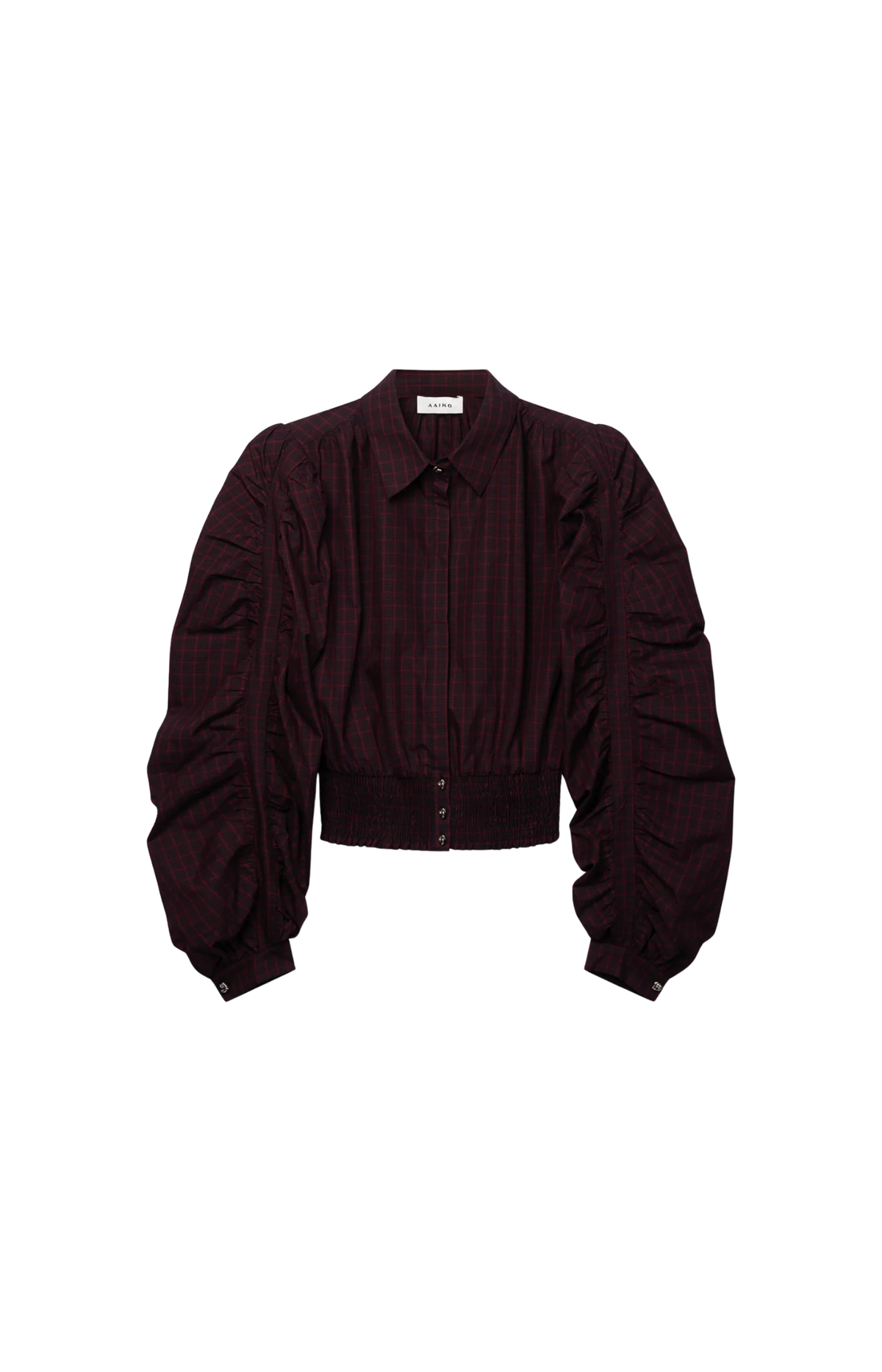 Aaiko | Beaudine Collar Co 527 Bordeaux Black