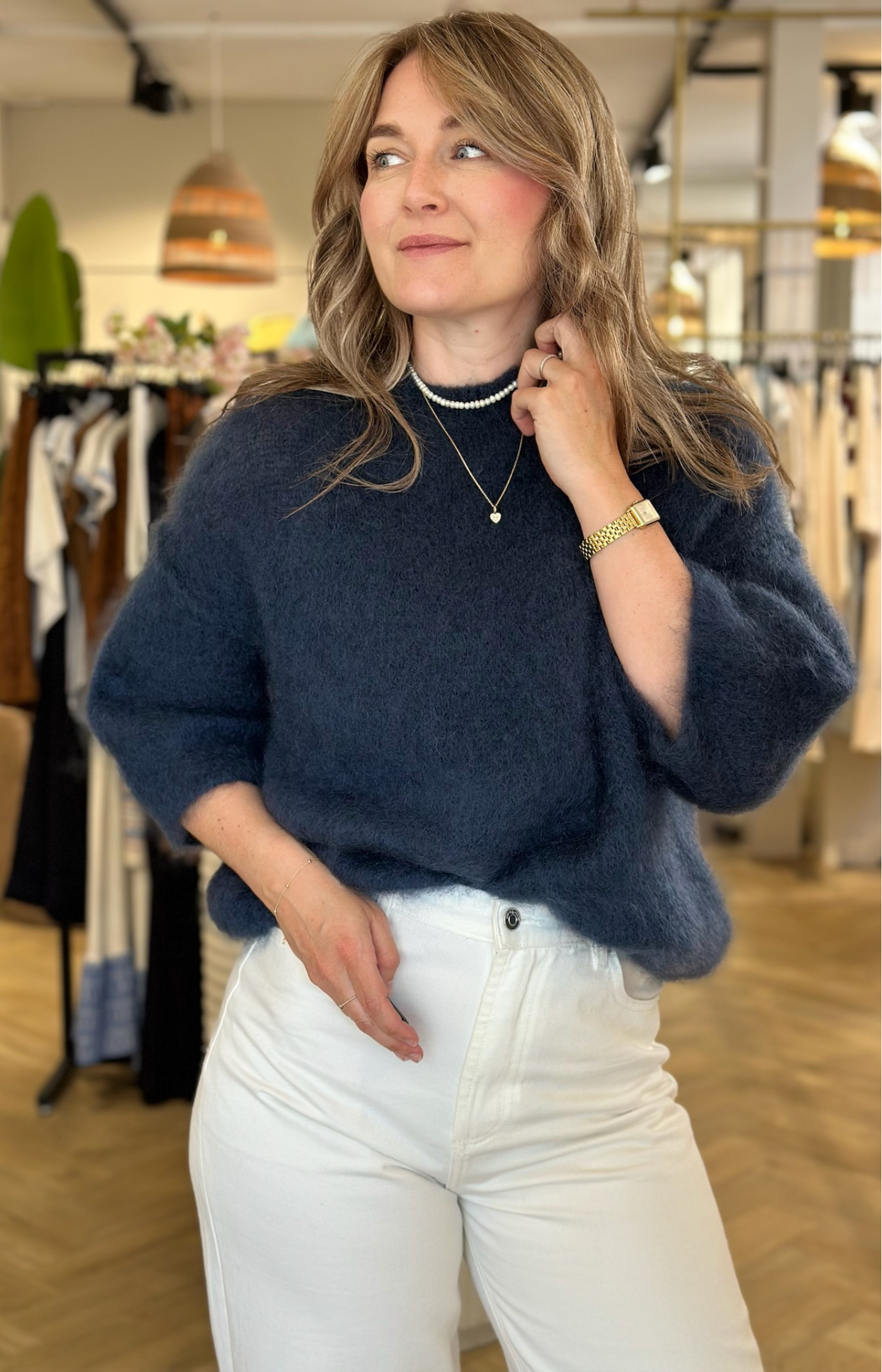 Studio Lavendel | Céline Pull Dark Blue