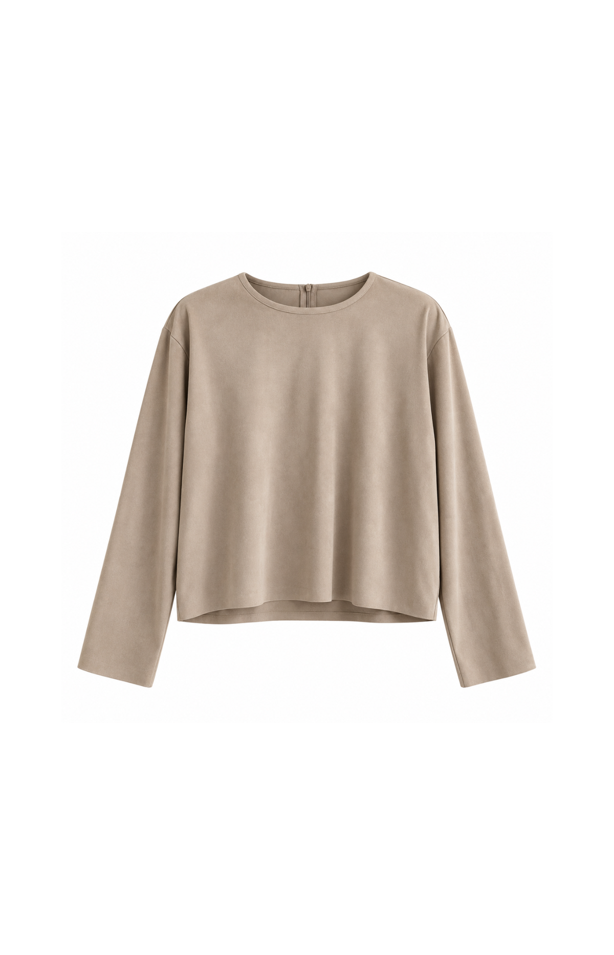 Milla | Blouse Suede Beige