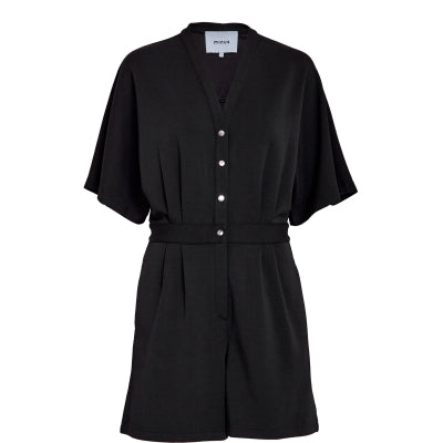 Minus| Livana playsuit - black | MI6630