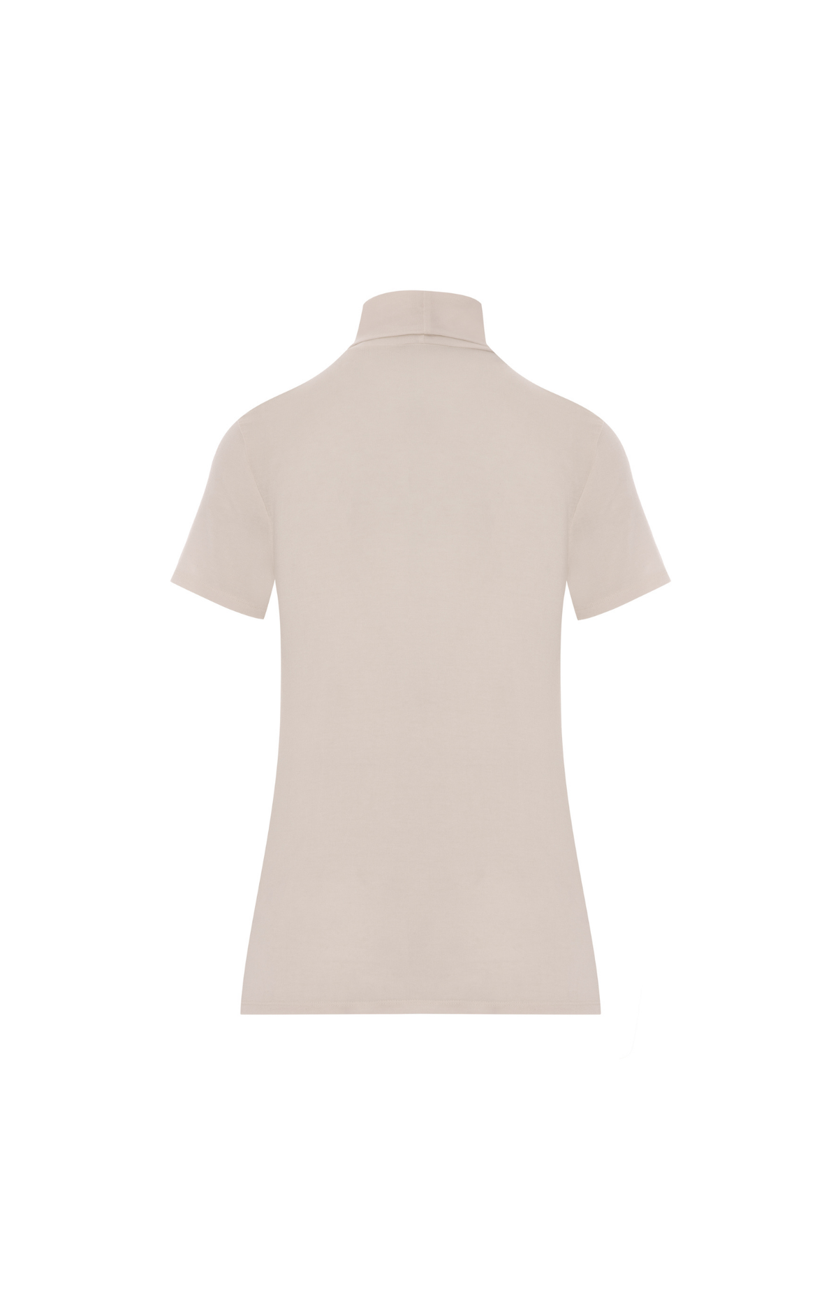 Milla | Top Turtleneck Shortsleeve Ecru