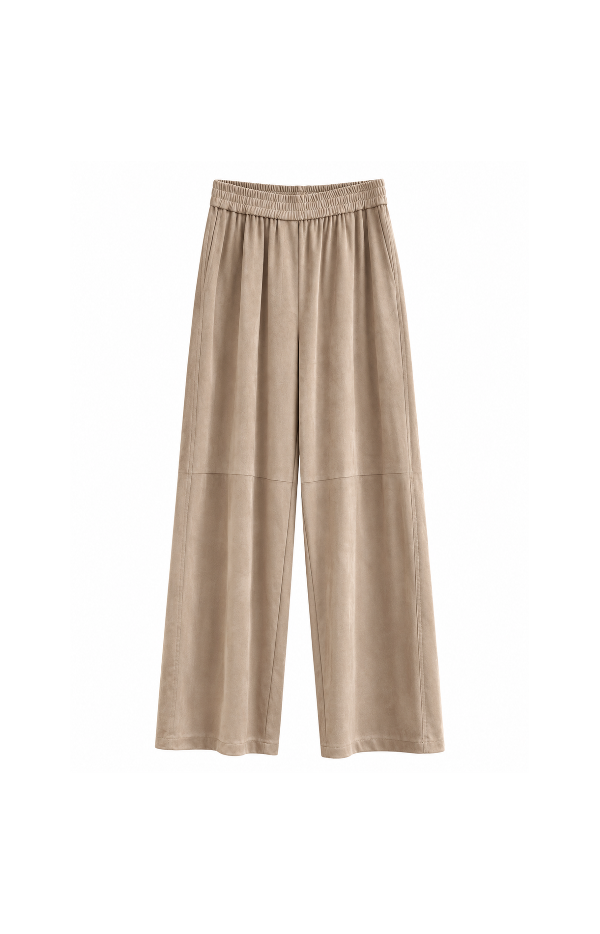 Milla | Pants Suede Beige
