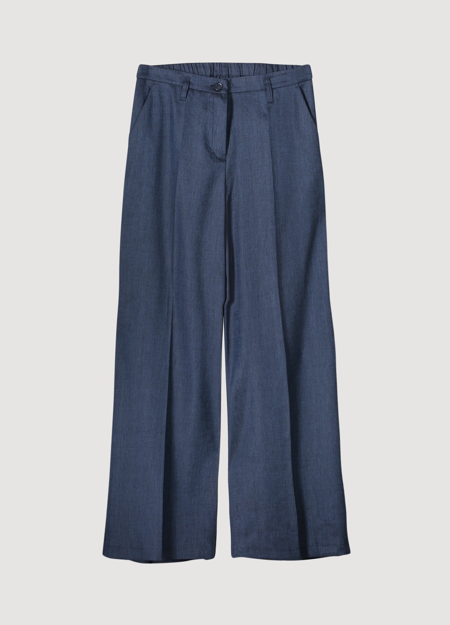 Summum Woman | trousers linen blend - night sky - 4s2600-11780