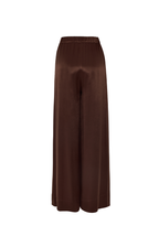 Milla | Pants Flared Elastic Waist / Brown