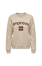 Imprevu | Sweatshirt Eddie Lurex Chocolat