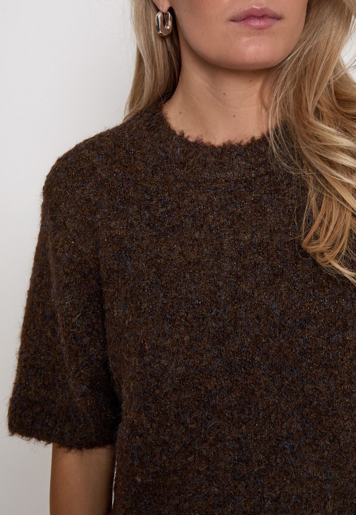 Minus | Margrethe GRS Knit T-shirt Tiramisu