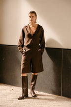 Aimee The Label | Annemijn City Short Brown