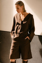 Aimee The Label | Annemijn City Short Brown