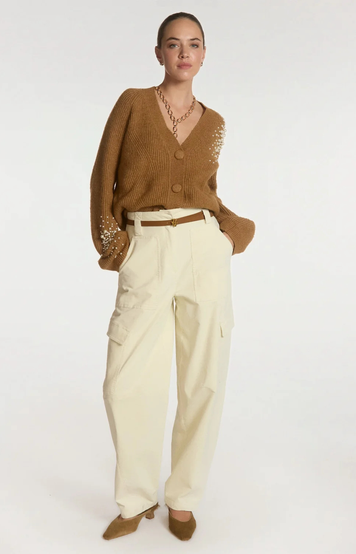 Aaiko | Joshua trousers - crème