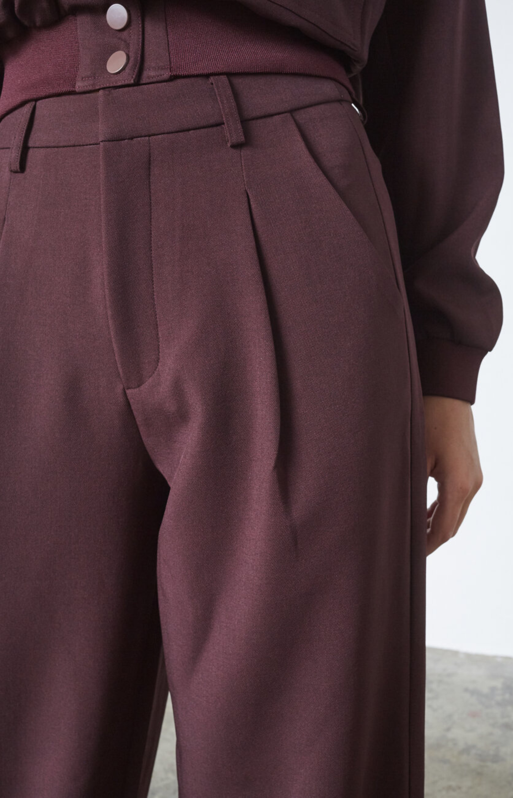 Sisters Point | Great Pantalon Deep Bordeaux