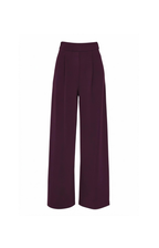 Milla | Pants Track Pleates / Bordeaux