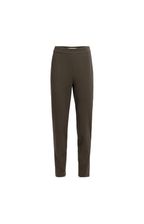 YAYA | Stretch tregging met ritsdetails - Delicioso Brown