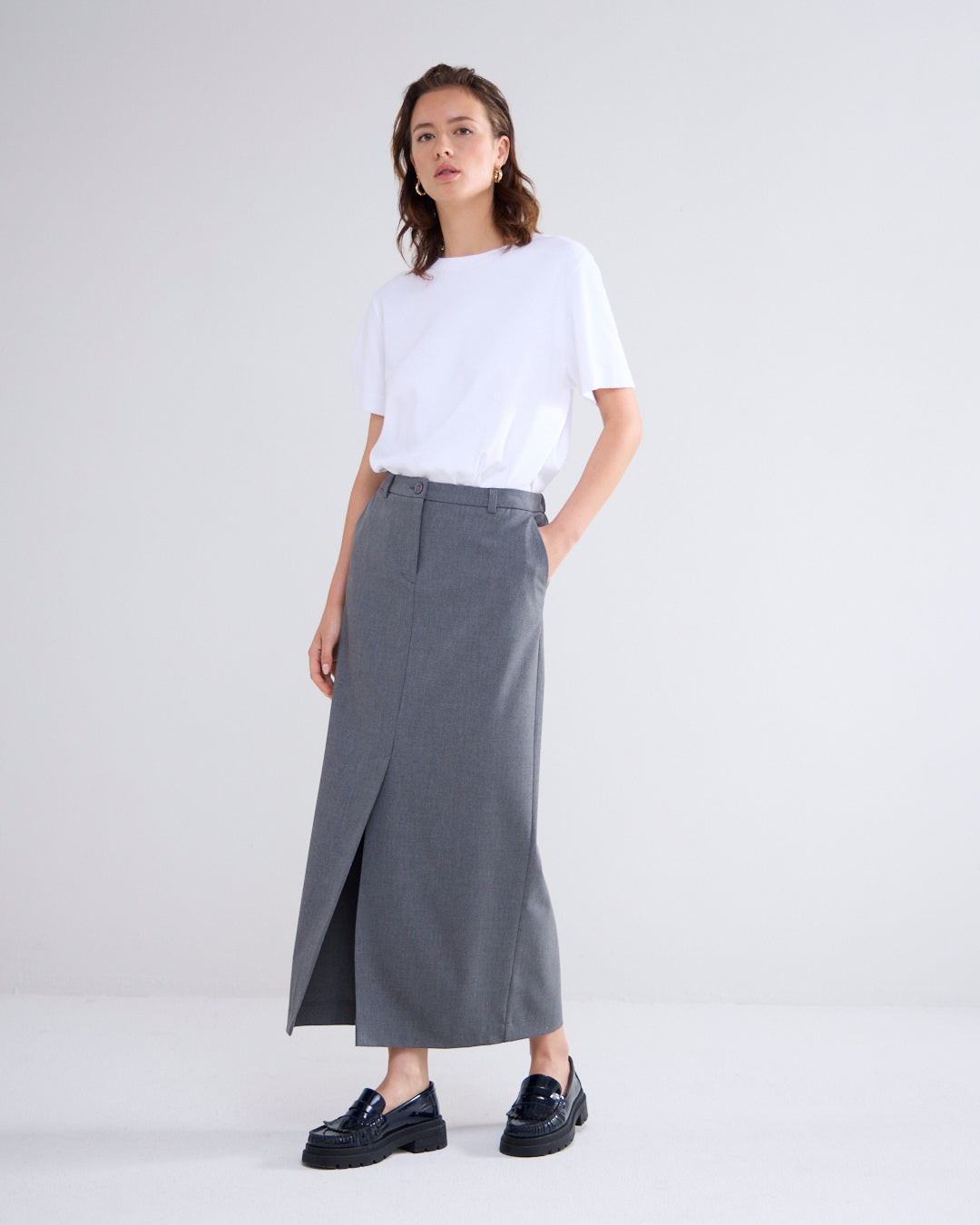 Summum Woman | Skirt viscose blend stretch - 6s1296-12072