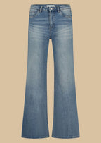 Circle of trust | Maddy Burst Blue - High-Rise, Wide Leg - S25_99_