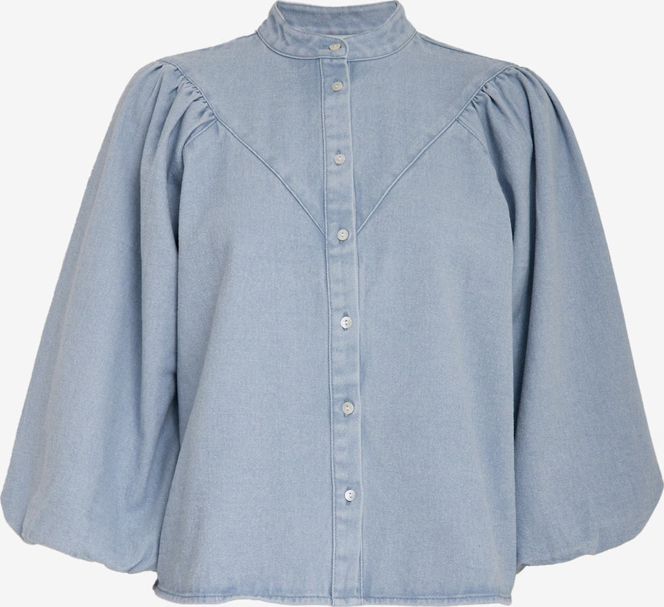 Minus | New Solene Denim Skirt Skyway Blue