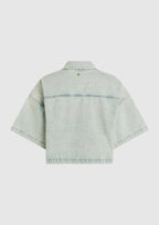 Circle of Trust | Denver Blouse Caribbean Blue Wash