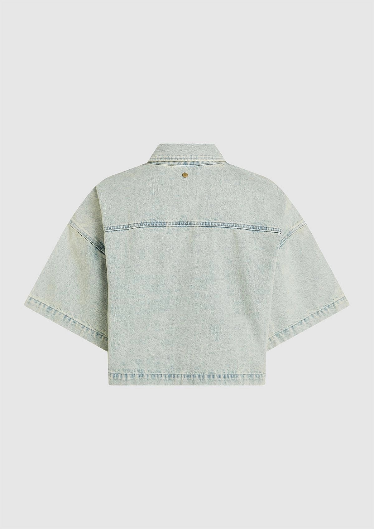 Circle of Trust | Denver Blouse Caribbean Blue Wash