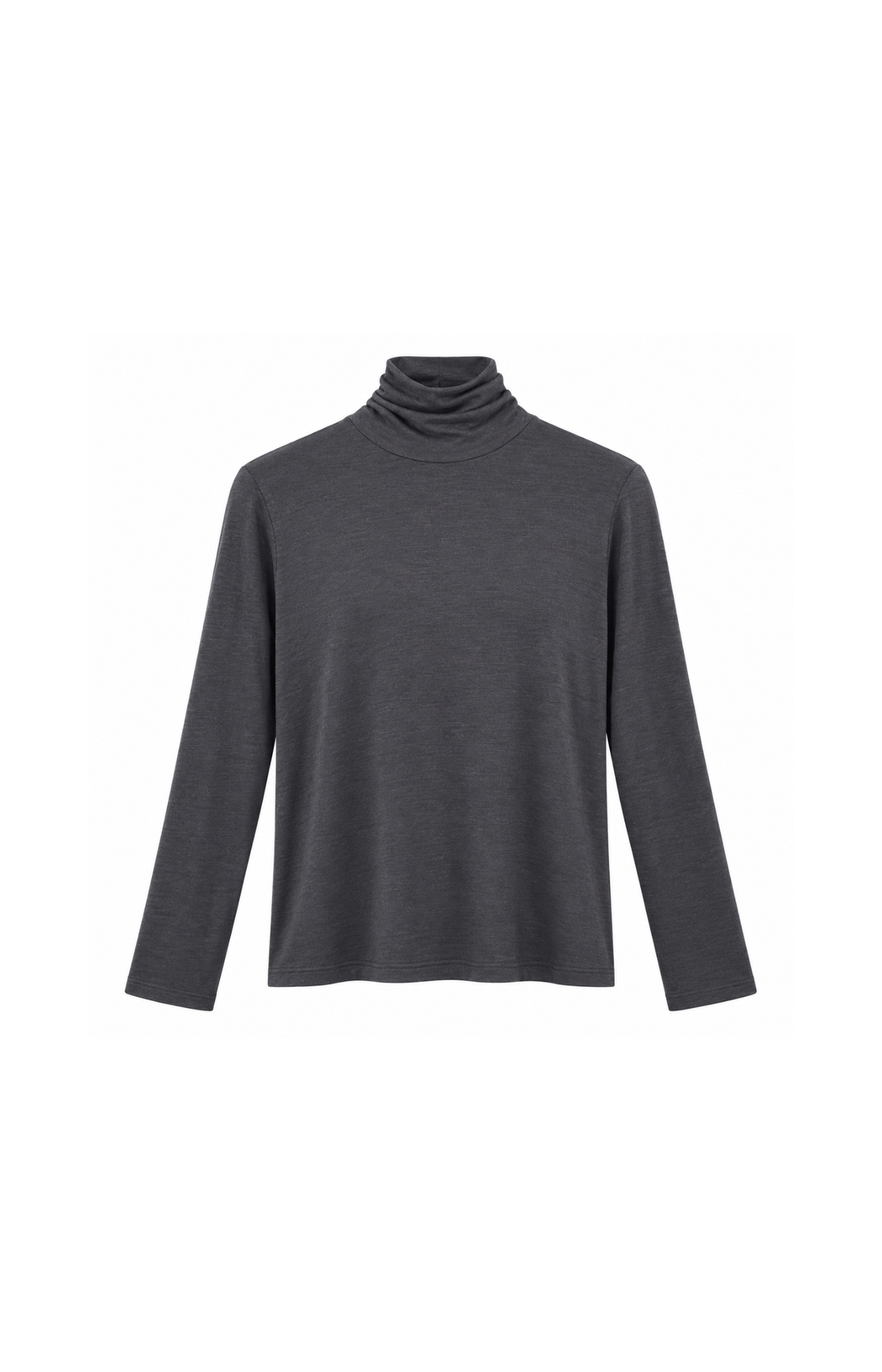 Milla | Top Turtleneck Longsleeve Charcoal
